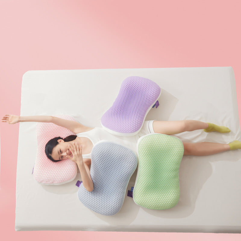 KTX-744211 TPE Pectin Silk Feather Pillow - Comfortable Polyester Filling, 40x65cm, Available in Multiple Colors