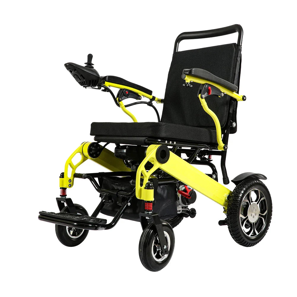 KTX-745427 Lightweight Folding Electric Wheelchair D25A with Aluminum Alloy Frame for Easy Mobility