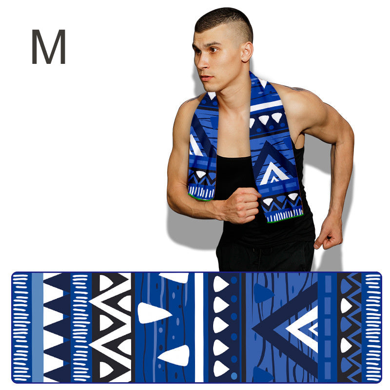 KTX-746131 Cooling Sports Towel for Gym, Running, and Outdoor Activities - Quick Dry, UV Resistant, Moisture Absorbing