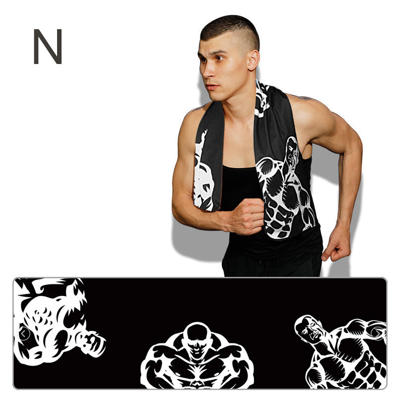 KTX-746131 Cooling Sports Towel for Gym, Running, and Outdoor Activities - Quick Dry, UV Resistant, Moisture Absorbing