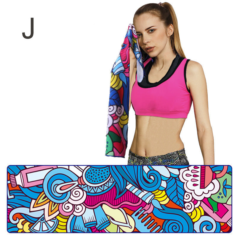 KTX-746131 Cooling Sports Towel for Gym, Running, and Outdoor Activities - Quick Dry, UV Resistant, Moisture Absorbing