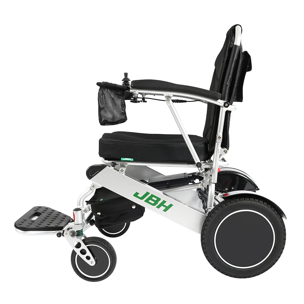 KTX-746579 Lightweight Portable Folding Electric Wheelchair Model D26 - Aluminum Alloy Frame, 20km Range, 120kg Load Capacity
