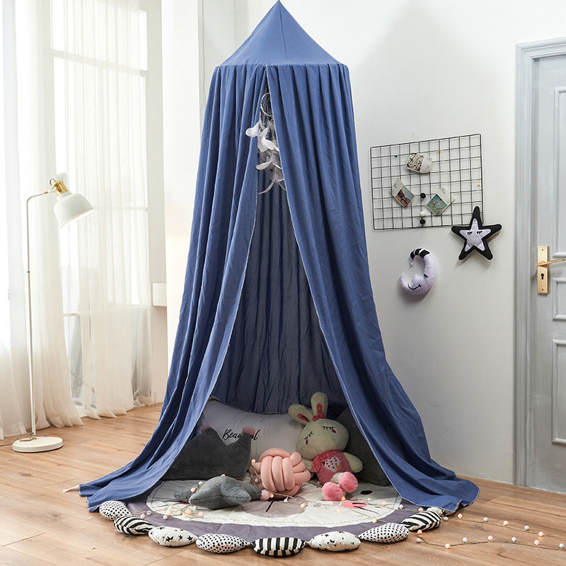 KTX-747667 Hanging Dome Mosquito Net for Baby Cot - Easy Installation, High-Density Polyester Fabric
