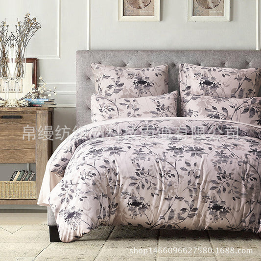 KTX-747859 Tencel Bed Linen Set with Pillowcases - Twin, Queen, King Sizes Available