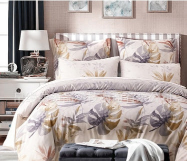 KTX-747859 Tencel Bed Linen Set with Pillowcases - Twin, Queen, King Sizes Available