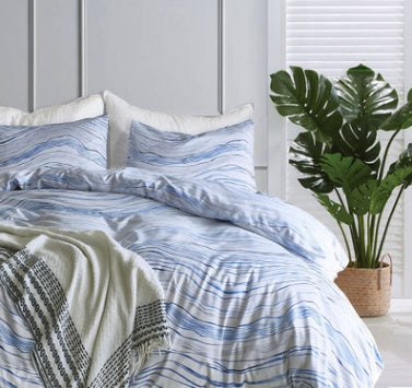 KTX-747859 Tencel Bed Linen Set with Pillowcases - Twin, Queen, King Sizes Available