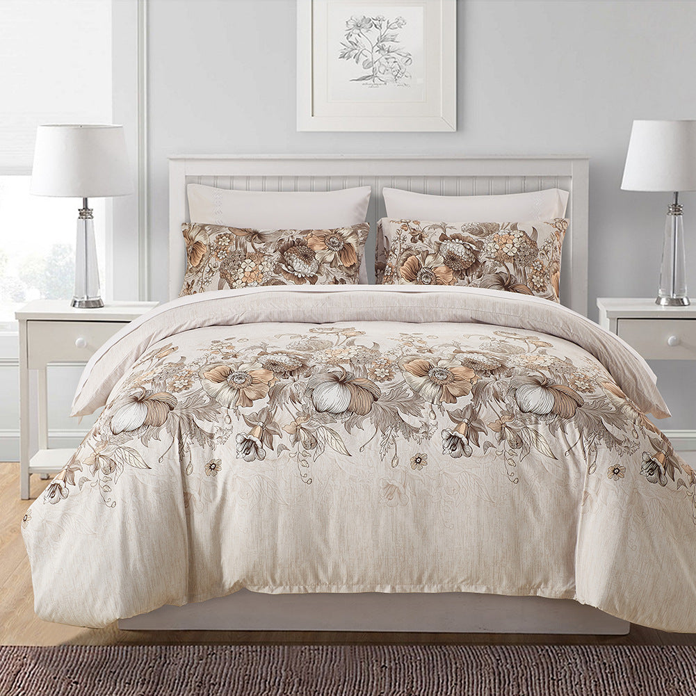 KTX-747859 Tencel Bed Linen Set with Pillowcases - Twin, Queen, King Sizes Available