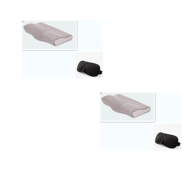 KTX-749843 Butterfly Memory Foam Pillow - 100% Slow Rebound Material, 50x30cm