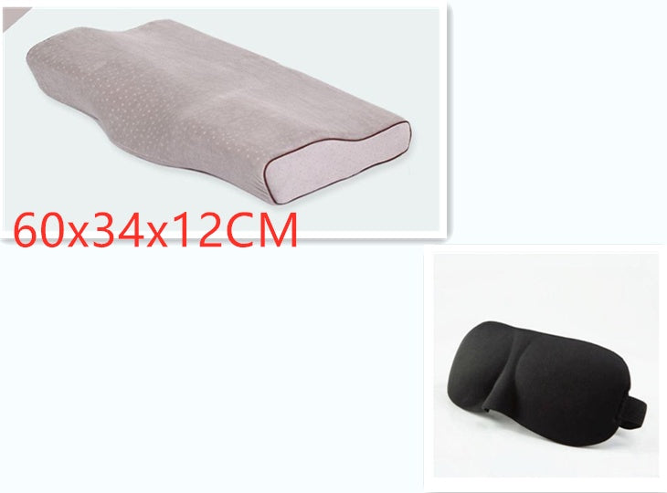 KTX-749843 Butterfly Memory Foam Pillow - 100% Slow Rebound Material, 50x30cm