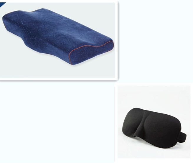 KTX-749843 Butterfly Memory Foam Pillow - 100% Slow Rebound Material, 50x30cm