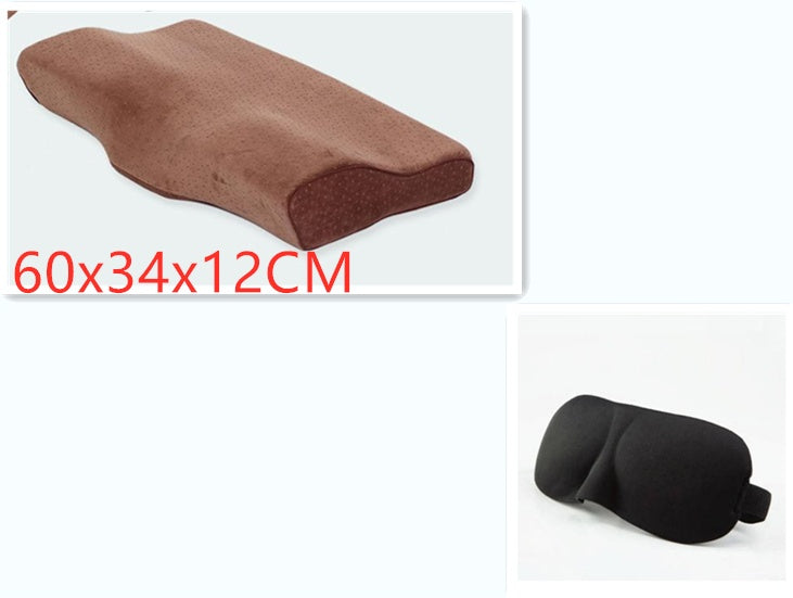 KTX-749843 Butterfly Memory Foam Pillow - 100% Slow Rebound Material, 50x30cm