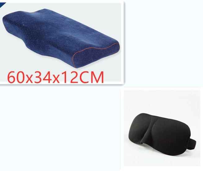 KTX-749843 Butterfly Memory Foam Pillow - 100% Slow Rebound Material, 50x30cm