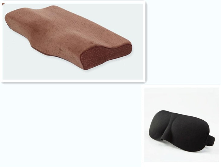 KTX-749843 Butterfly Memory Foam Pillow - 100% Slow Rebound Material, 50x30cm