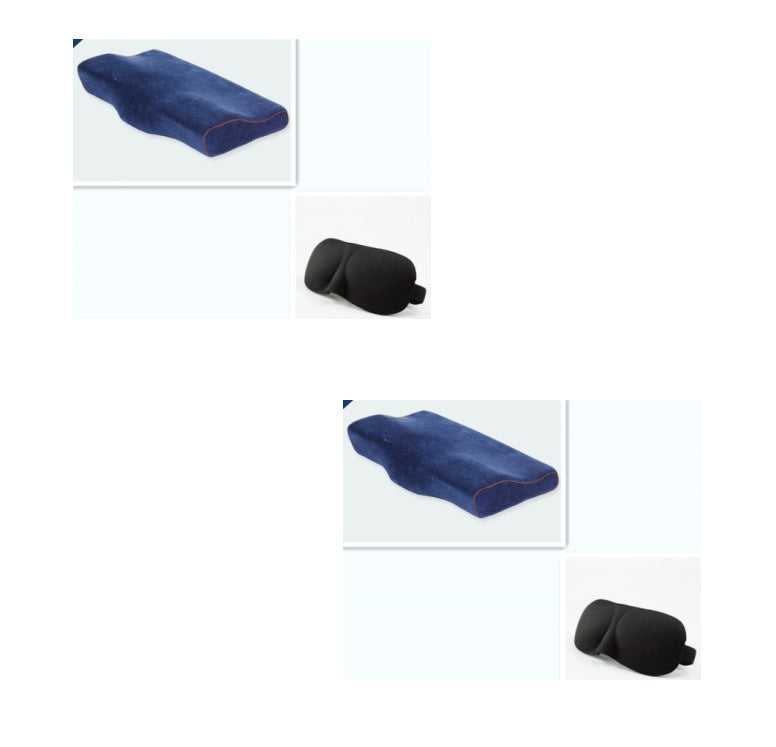 KTX-749843 Butterfly Memory Foam Pillow - 100% Slow Rebound Material, 50x30cm