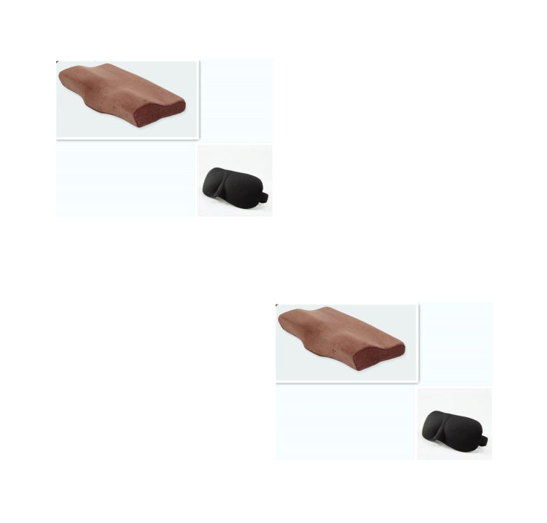 KTX-749843 Butterfly Memory Foam Pillow - 100% Slow Rebound Material, 50x30cm