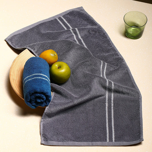 KTX-750739 Smart Sensor 100% Cotton Face Towel - 34cm x 74cm, Machine Washable, Cool Drying Recommended