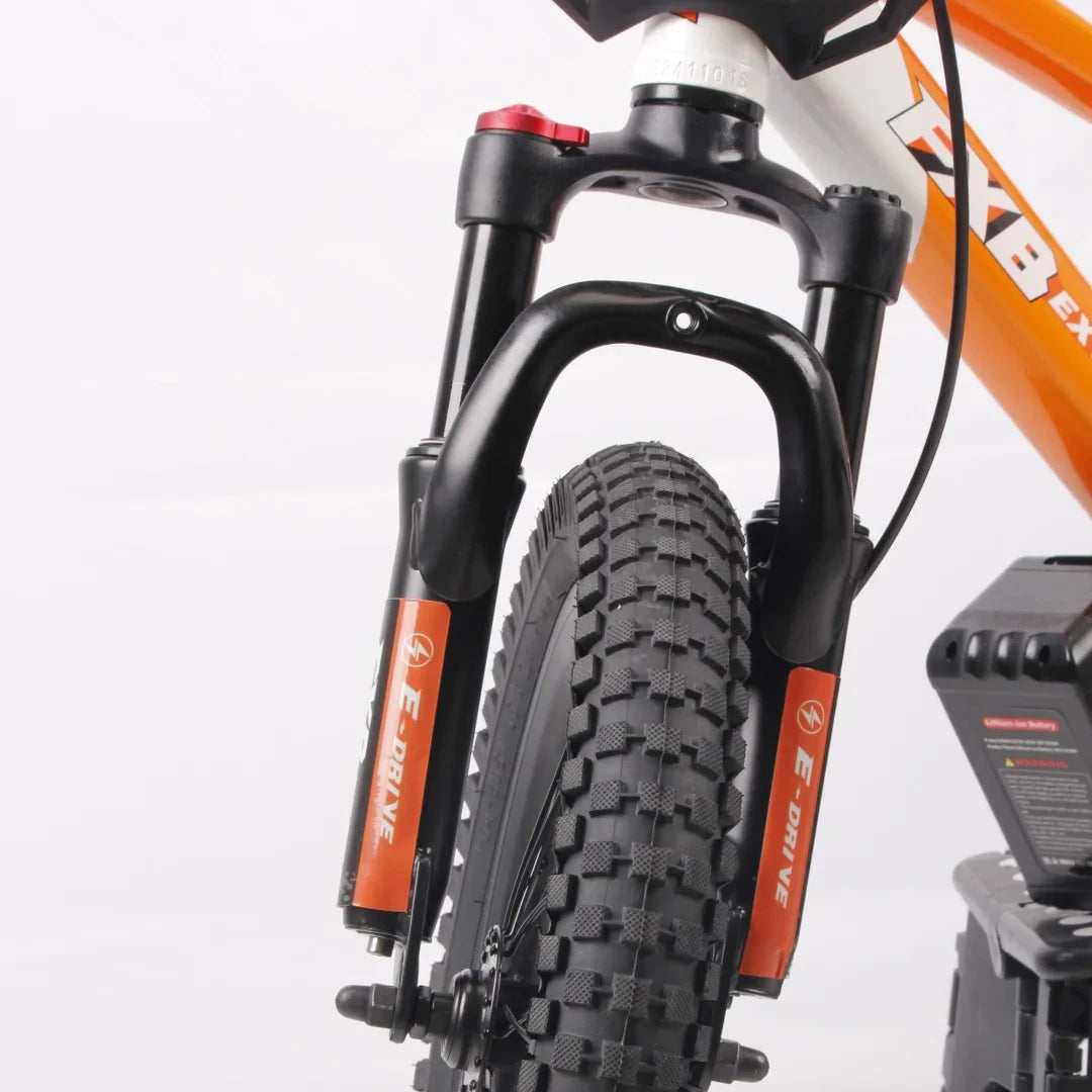 KTX-755027 16 Inch Electric Balance Bike with Disc Brake - Lightweight Aluminum Frame and Steel Fork, Safe for Kids