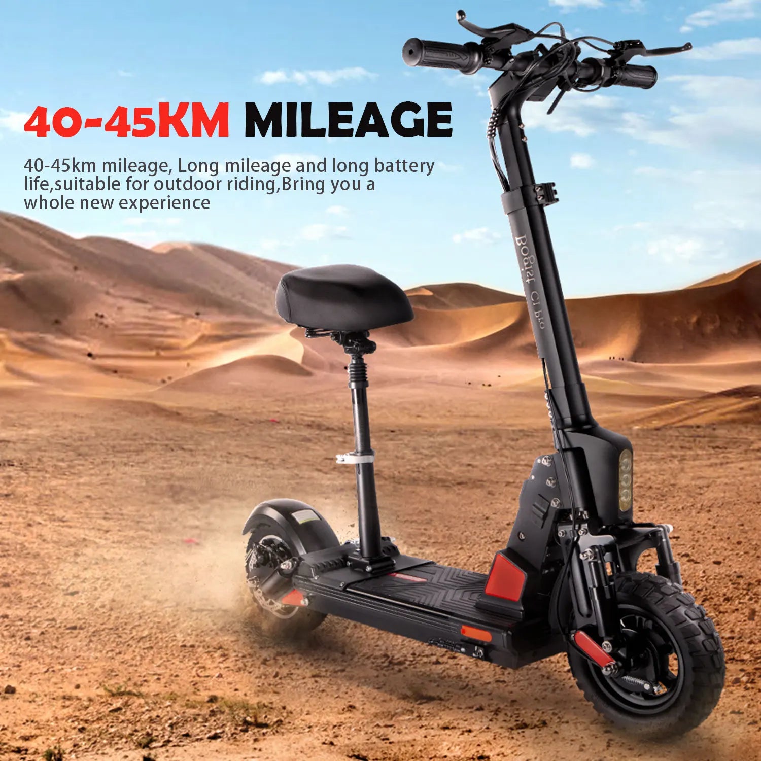 KTX-756115 Lightweight Foldable Electric Scooter 48V 13AH, Max Speed 50km/h, 500W Motor, Waterproof, Unisex, Remote Control, Aluminum Alloy