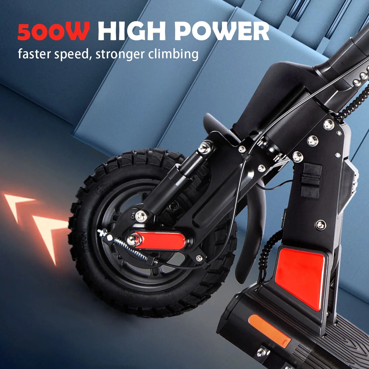 KTX-756115 Lightweight Foldable Electric Scooter 48V 13AH, Max Speed 50km/h, 500W Motor, Waterproof, Unisex, Remote Control, Aluminum Alloy