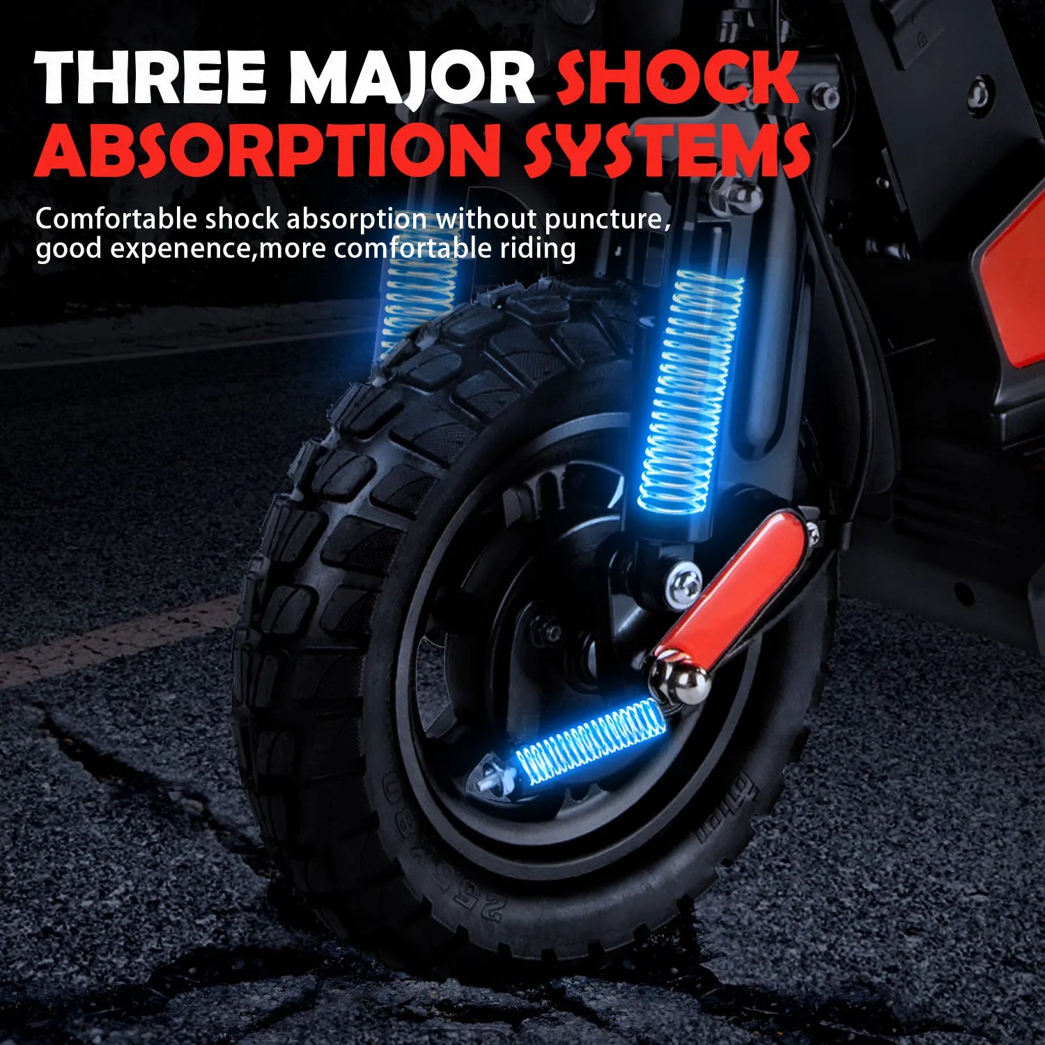 KTX-756115 Lightweight Foldable Electric Scooter 48V 13AH, Max Speed 50km/h, 500W Motor, Waterproof, Unisex, Remote Control, Aluminum Alloy