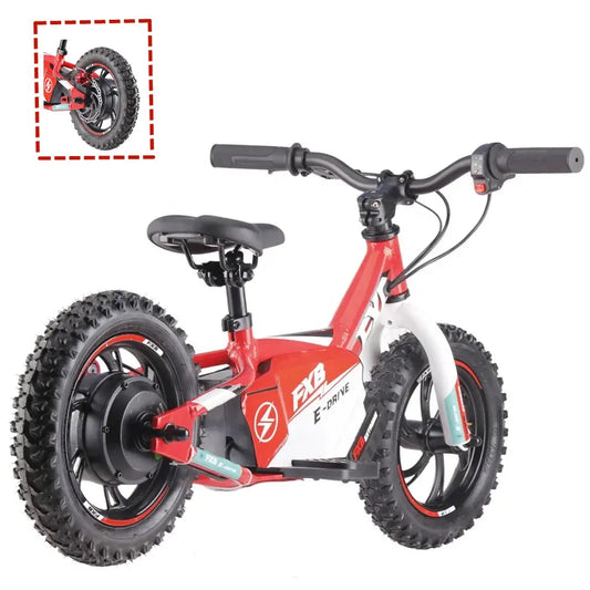 KTX-756179 12-Inch Electric Kids Balance Dirt Bike with 36V 250W Lithium Battery and Disc Brake System for Ages 3-6