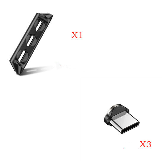 KTX-757971 Magnetic Charging Cable with Three Magnetic Heads for Universal Compatibility