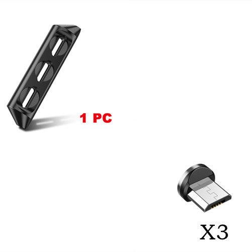 KTX-757971 Magnetic Charging Cable with Three Magnetic Heads for Universal Compatibility