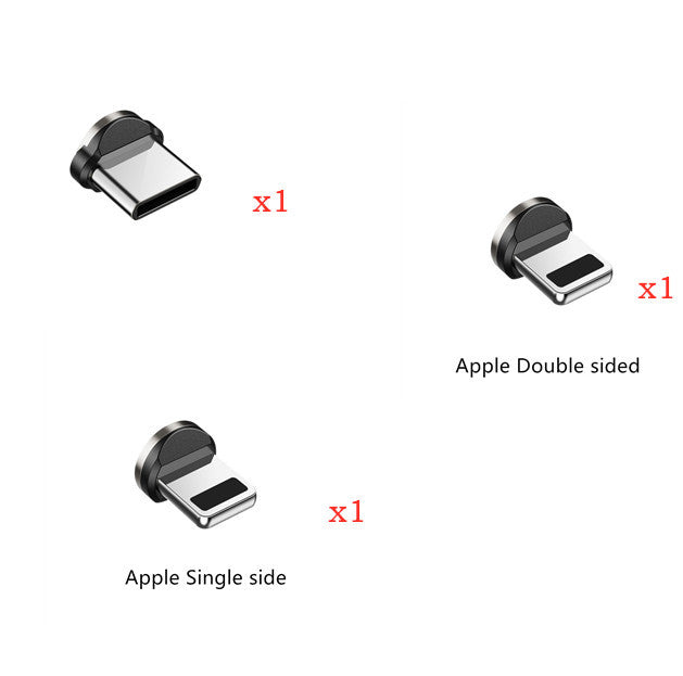 KTX-757971 Magnetic Charging Cable with Three Magnetic Heads for Universal Compatibility