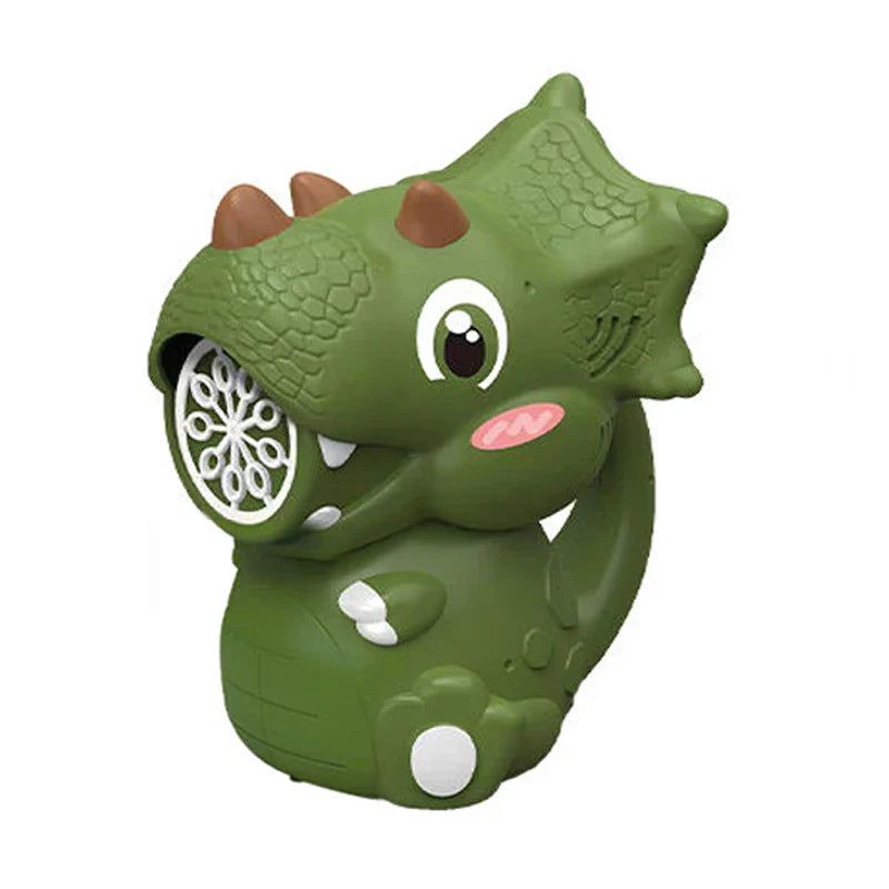 KTX-758163 Electric Dinosaur Bubble Blower - Fun Outdoor Toy for Kids 5 Years & Up
