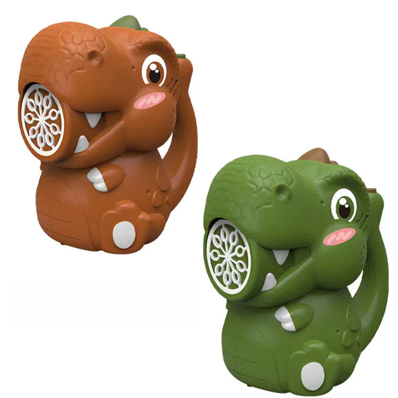 KTX-758163 Electric Dinosaur Bubble Blower - Fun Outdoor Toy for Kids 5 Years & Up