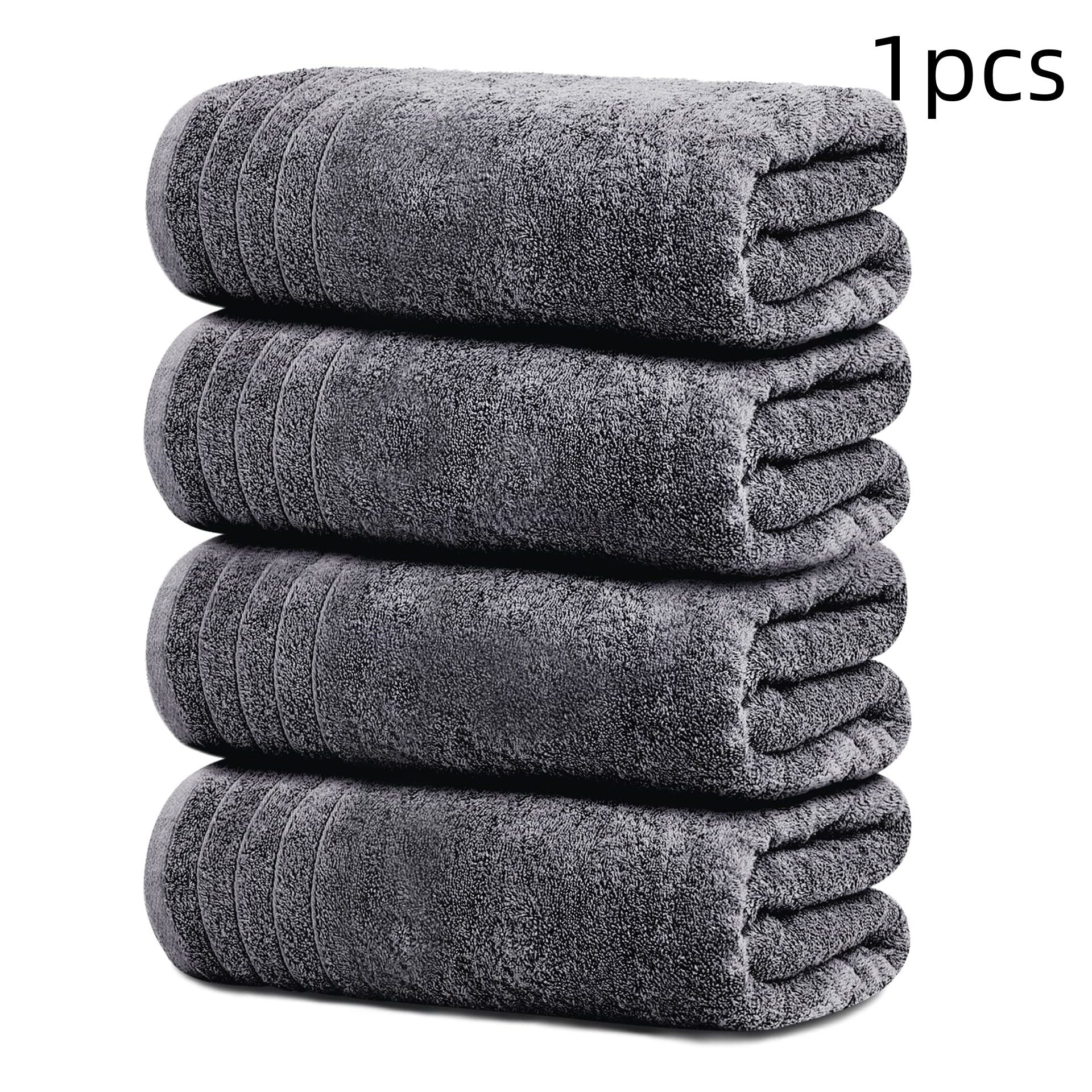 KTX-758483 Soft Cotton Bath Towel - Quick-Drying, Absorbent & Stylish in Multiple Colors