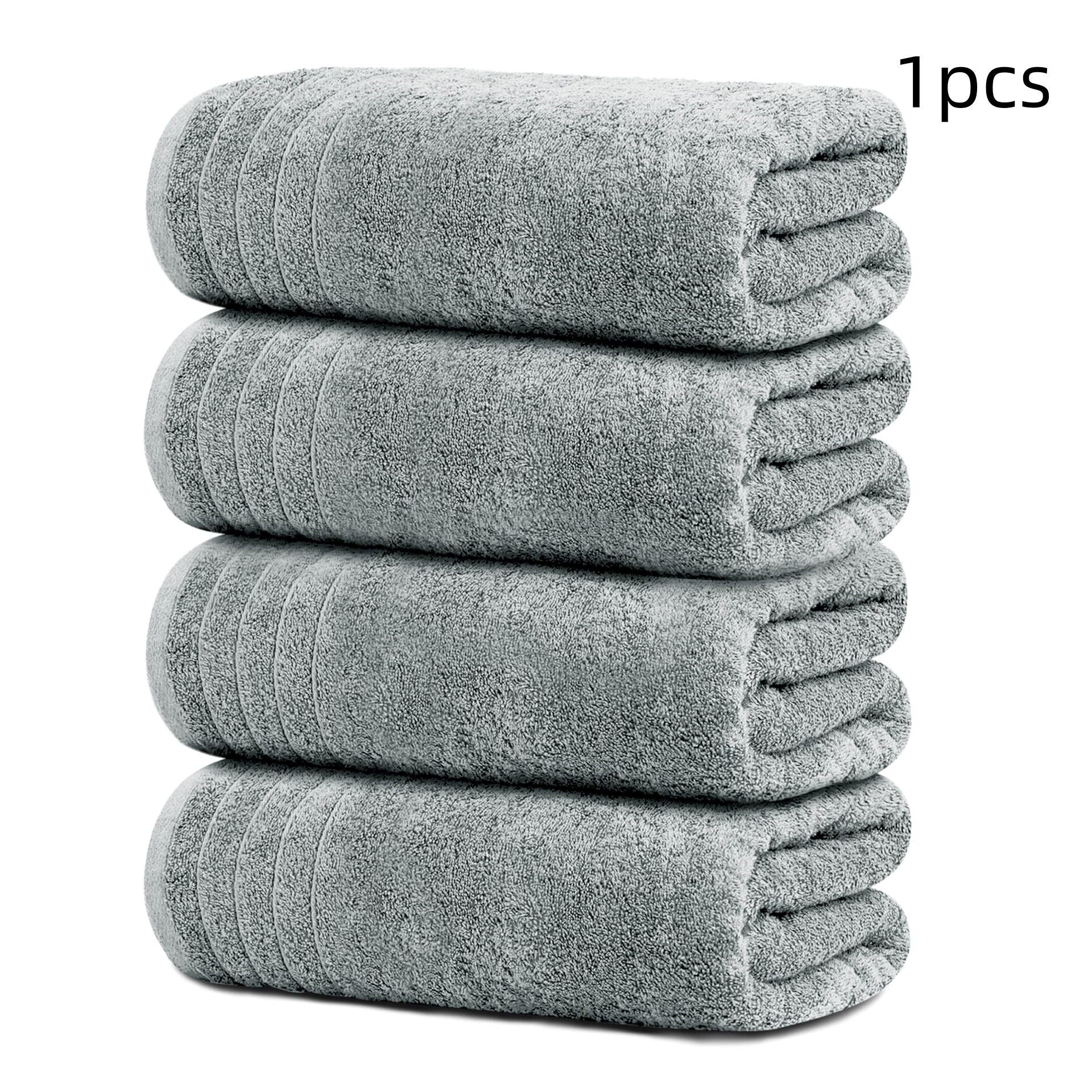 KTX-758483 Soft Cotton Bath Towel - Quick-Drying, Absorbent & Stylish in Multiple Colors