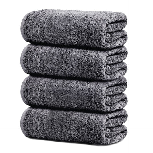 KTX-758483 Soft Cotton Bath Towel - Quick-Drying, Absorbent & Stylish in Multiple Colors