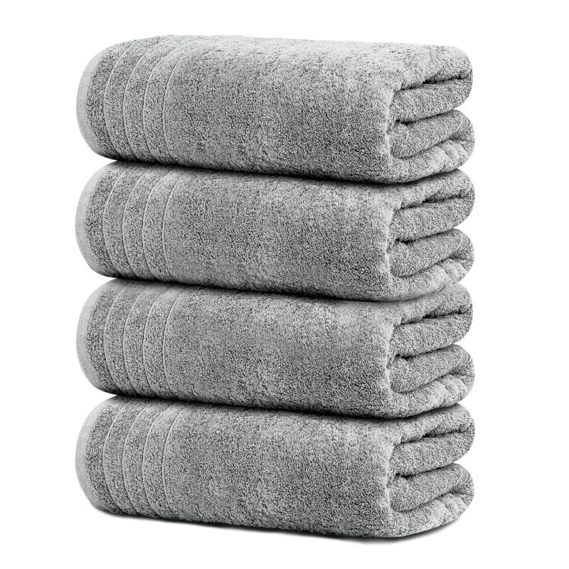 KTX-758483 Soft Cotton Bath Towel - Quick-Drying, Absorbent & Stylish in Multiple Colors