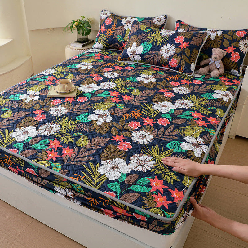 KTX-758867 Class A Waterproof Quilted Fitted Sheet for Leakage Protection - Multiple Sizes Available