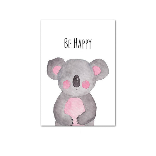 KTX-761299 Nordic Matte Canvas Decorative Core for Wall Art, Unframed