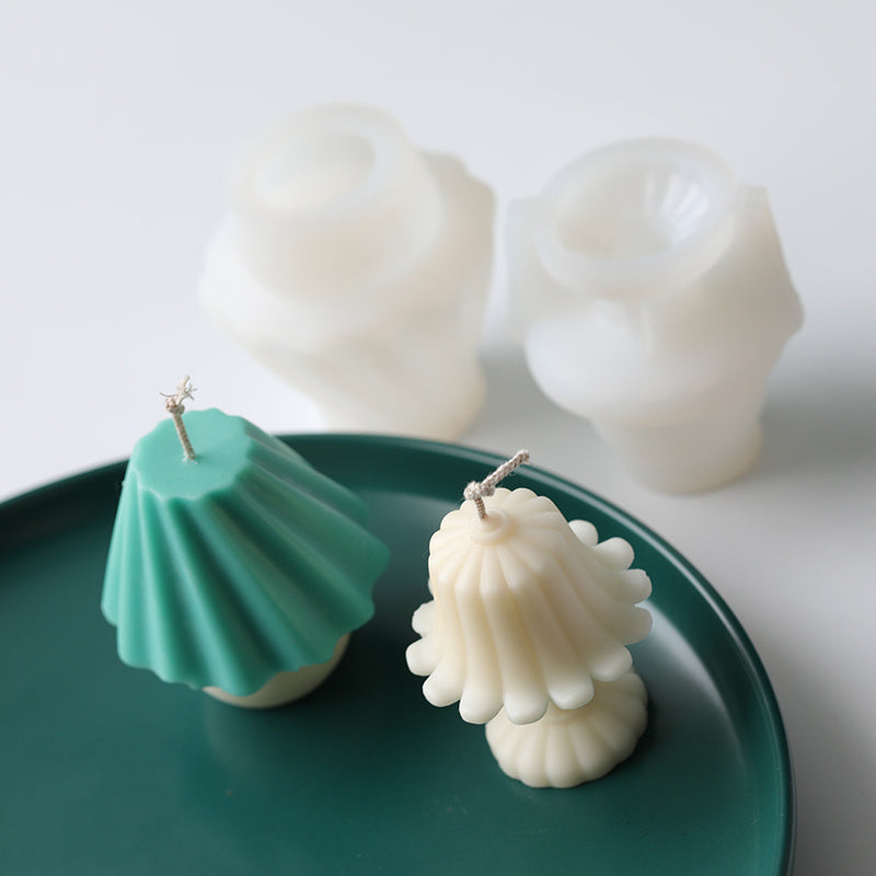 KTX-762067 Elegant Handmade Silica Gel Candle Mold and Lamp Stand Decor