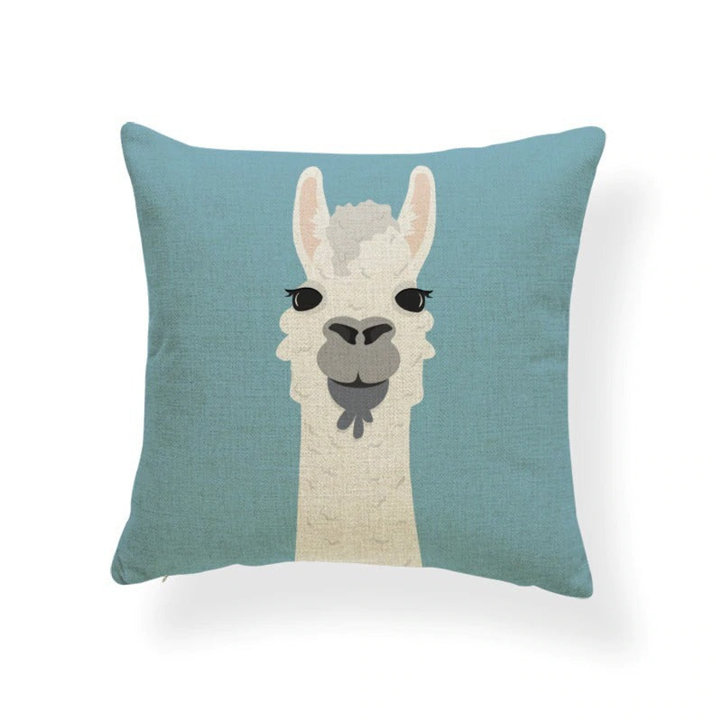 KTX-764499 Fashionable Digital Printing Polyester Cushion Pillowcase - 45x45cm, Multiple Designs Available