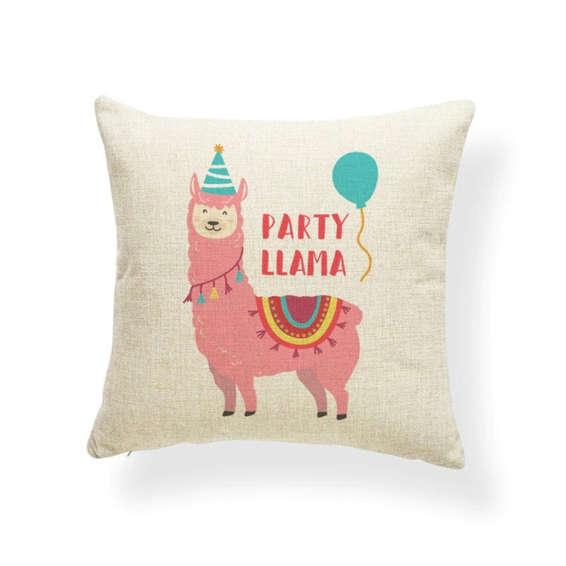 KTX-764499 Fashionable Digital Printing Polyester Cushion Pillowcase - 45x45cm, Multiple Designs Available