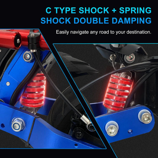 KTX-765843 ZonDoo ZO01 Pro Dual Motor Electric Scooter, 95KM/H Speed, 90-100KM Range, Foldable Design