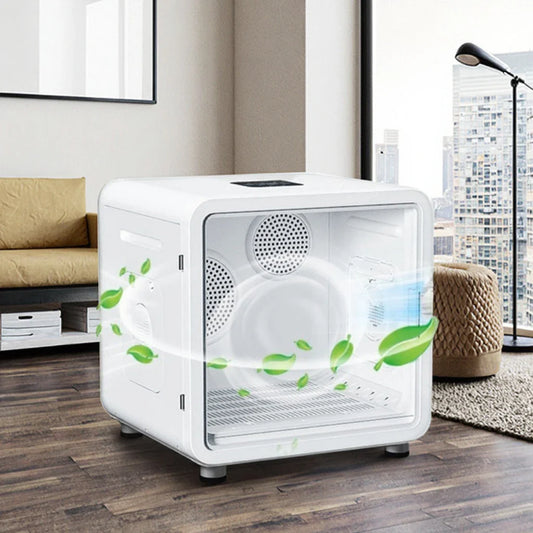 KTX-766227 Eco-Friendly Silent Automatic 82L Pet Hair Dryer for Dogs and Cats, ABS Material, Indoor and Outdoor Use