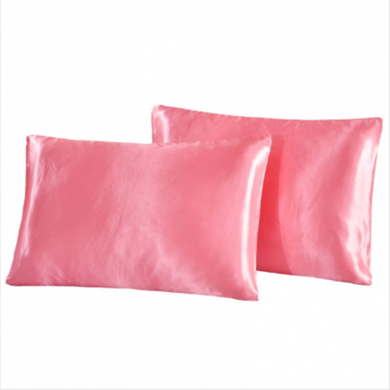 KTX-766803 Silk-Like Polyester Pillowcase for Enhanced Sleep Comfort