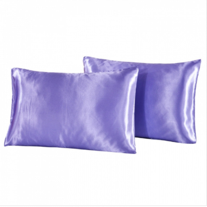 KTX-766803 Silk-Like Polyester Pillowcase for Enhanced Sleep Comfort