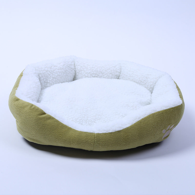 KTX-767251 Cozy Cashmere Pet Kennel for Comfort and Safety - 50cm x 40cm