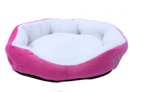KTX-767251 Cozy Cashmere Pet Kennel for Comfort and Safety - 50cm x 40cm
