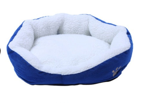 KTX-767251 Cozy Cashmere Pet Kennel for Comfort and Safety - 50cm x 40cm