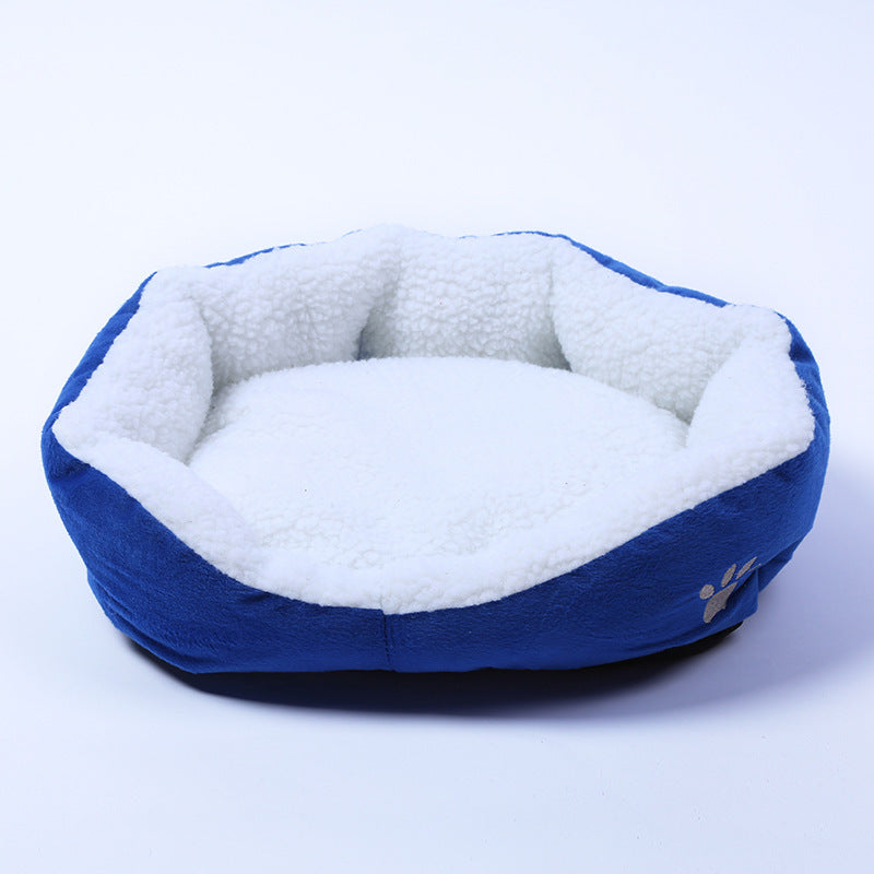 KTX-767251 Cozy Cashmere Pet Kennel for Comfort and Safety - 50cm x 40cm