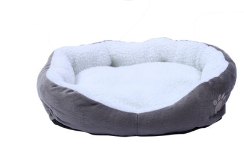 KTX-767251 Cozy Cashmere Pet Kennel for Comfort and Safety - 50cm x 40cm