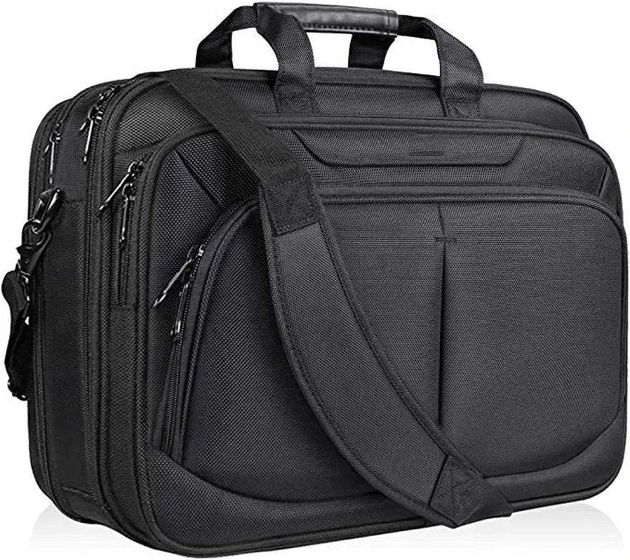 KTX-769811 Expandable Water-Repellent Messenger Bag for Laptops and Business Essentials