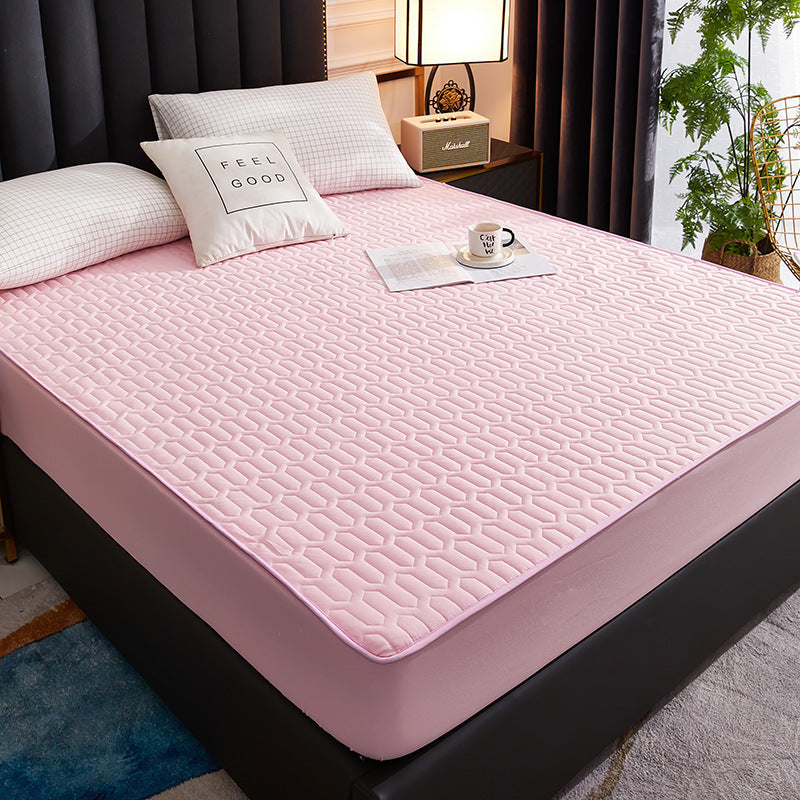 KTX-770899 Polyester Cotton Mattress Cover with Reactive Printing - Available in Various Colors